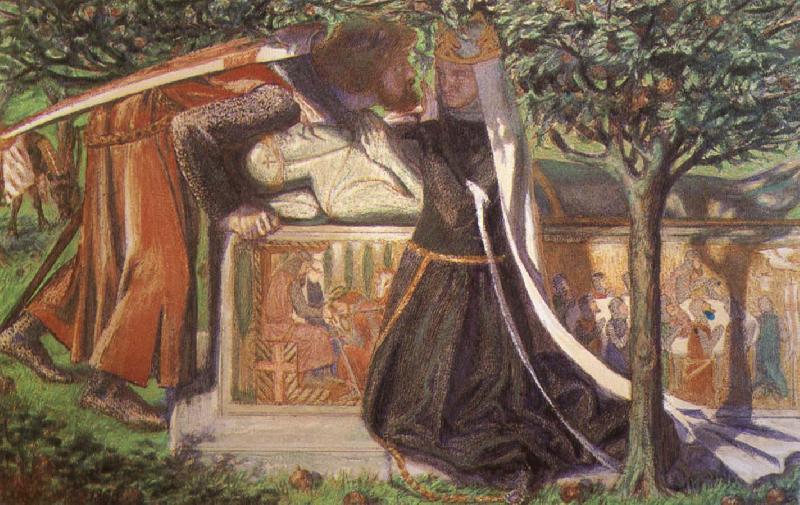 Arthur-s Tomb, Dante Gabriel Rossetti